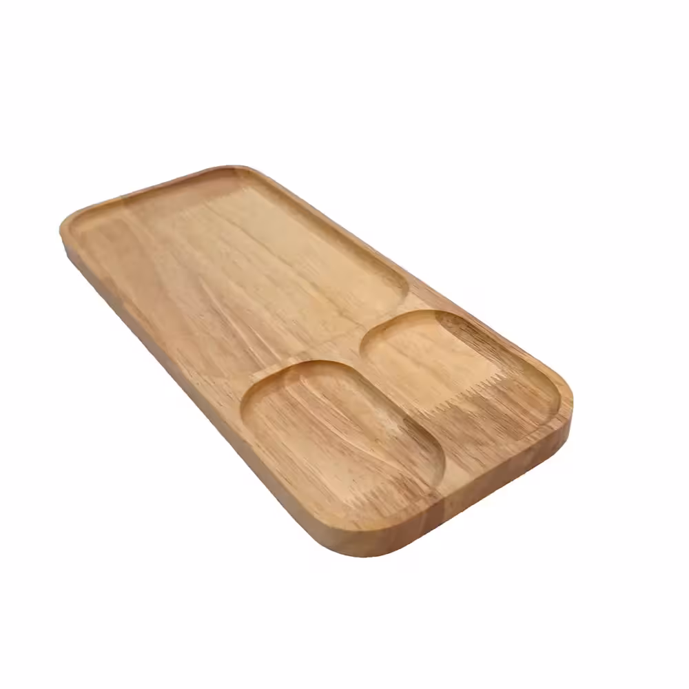 صبحانه خوری سه خانه چوبی کد WD5706