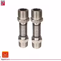 (10عدد ) نیپل فنری 8cm MILANO کد 5201 N