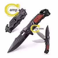 چاقو شکاری بوکر تاشو جیبی مدل BOKER DA75 کلاشینکف - کمپ آراس