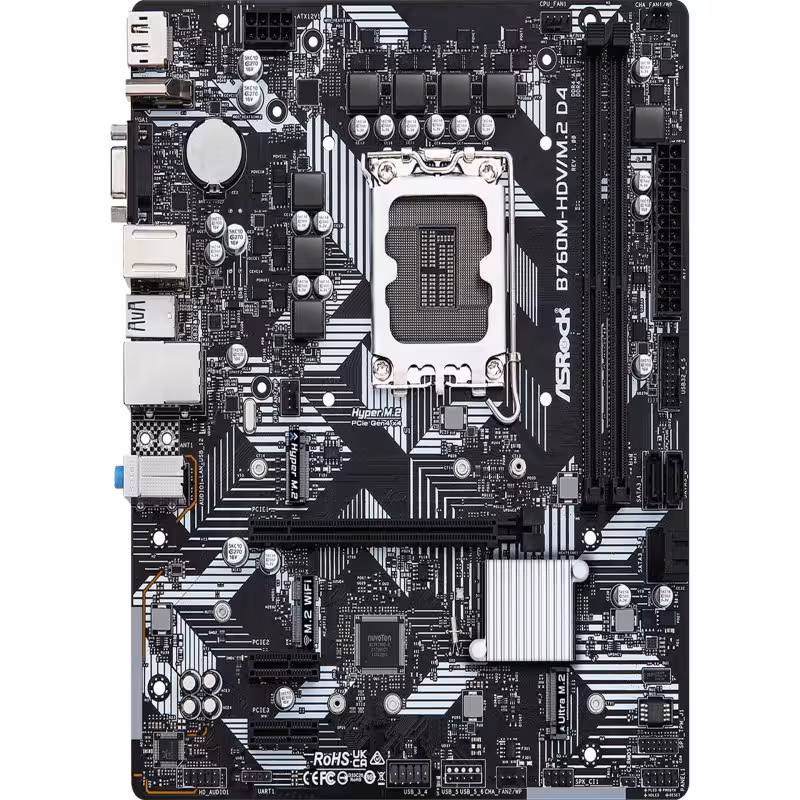 مادربرد ازراک مدل ASRock B760M-HDV/M.2 D4