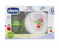ظرف غذای چهار تکه کودک چیکو CHICCO Meal Set