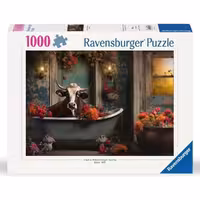 پازل 1000 تکه رونزبرگر طرح گاو در وان حمام