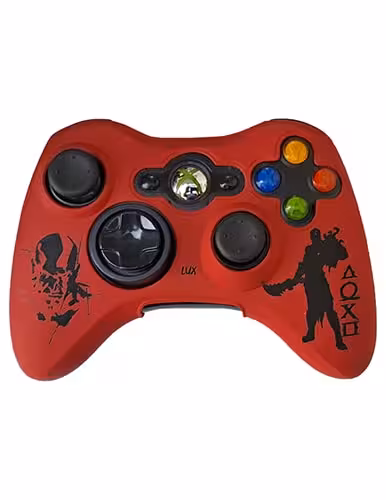 محافظ دسته XBOX 360 طرح GOD OF WAR قرمز