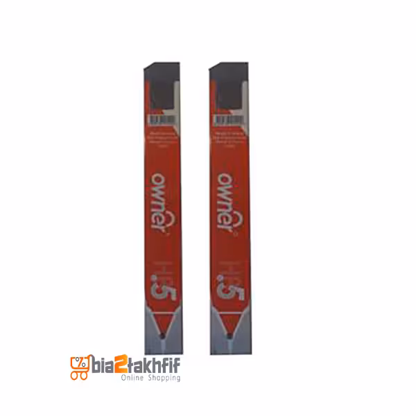 نوک مداد نوکی 0.5 میلی متری Hi-Polymer بسته 2 عددی اونر