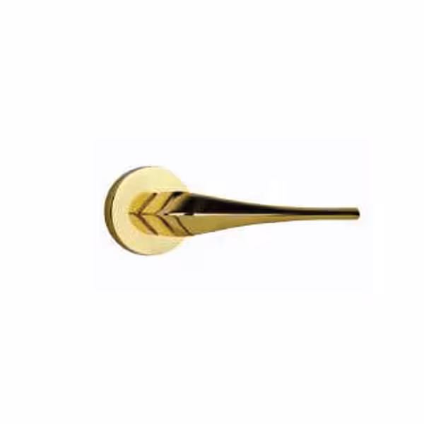 دستگیره رزت R33 طلایی - یراقینو فروش یراق آلات کابینت و درب