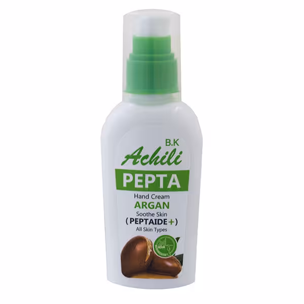 کرم آبرسان آچیلی مدل پپتا pepta Argan حجم 120 میلی لیتر