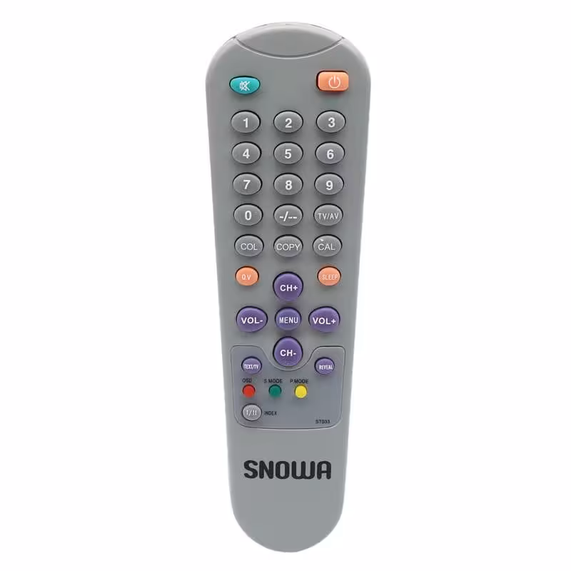 ریموت کنترل تلویزیون اسنوا SNOWA ST033