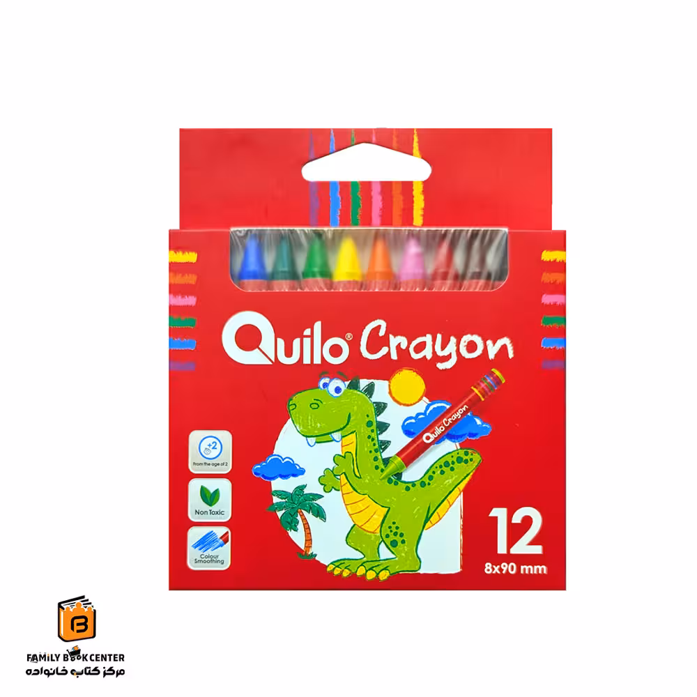 پاستل 12 رنگ کویلو (Quilo)