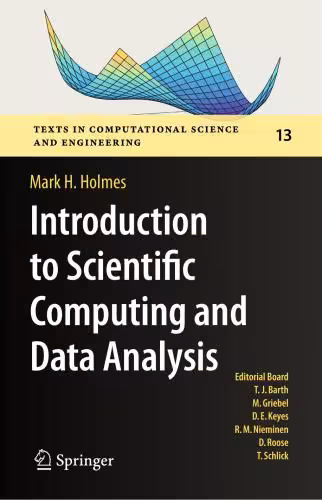 خرید و دانلود نسخه کامل کتاب Introduction to Scientific Computing and Data Analysis