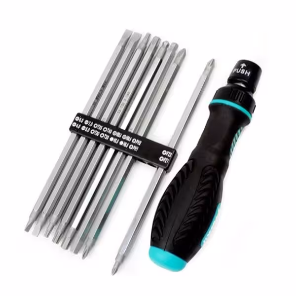 پیچ گوشتی و سری پیچ گوشتی پروسکیت مدل SD-9816 بسته 9 عددی