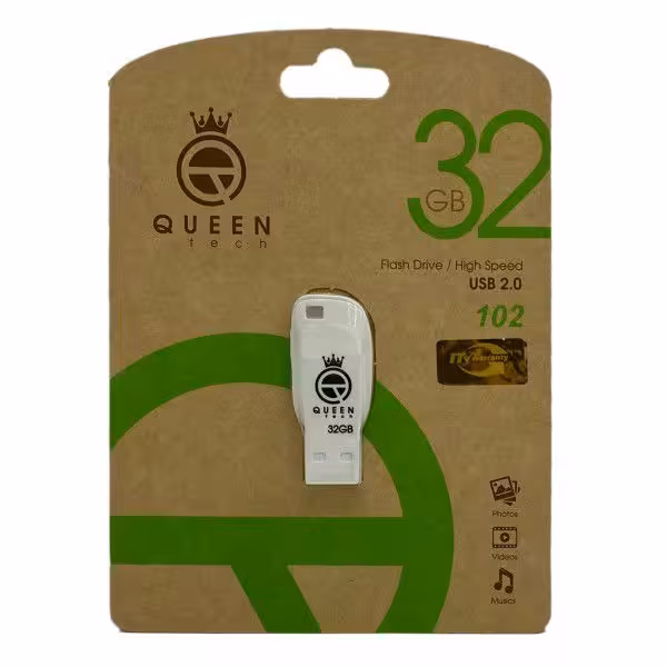 فلش  کوئین 16گیگ انجل مدل 102 (Queen 16G Angle)