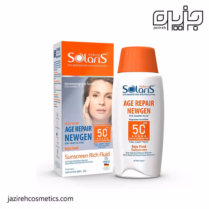 ضد آفتاب ضد چروک بی رنگ ایج ریپیر نیوژن SPF 50