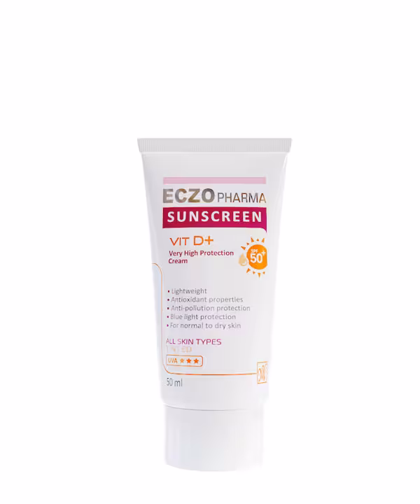 ضدآفتاب SPF50 بی رنگ مناسب انواع پوست اگزوفارما تاریخ انقضاء: 1404/12/10