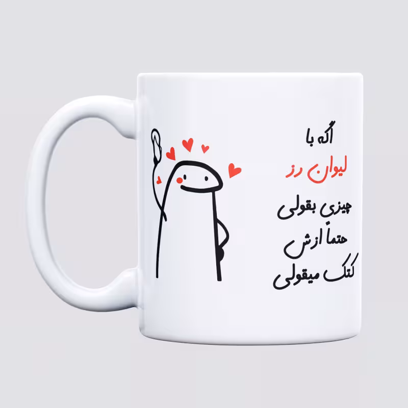 خرید ماگ-لیوان  کتک میقولی  رز