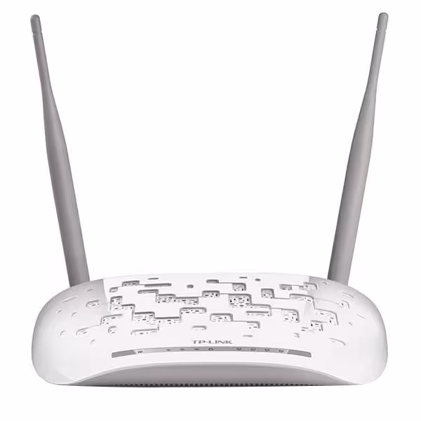 مودم روتر ADSL2 Plus بیسیم N300 تی پی-لینک مدل TD-W8961N_V5
