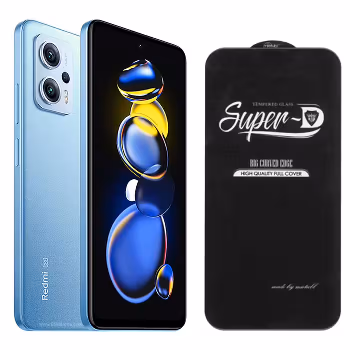 گلس گوشی شیائومی Xiaomi Redmi Note 11T Pro مدل Super-D