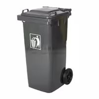 مخزن زباله 120 لیتری چرخدار