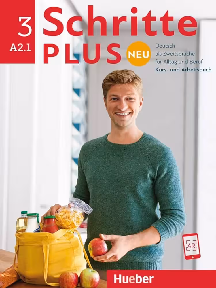 شریته پلاس 3 | کتاب آلمانی Schritte plus Neu 3 (A2.1)
