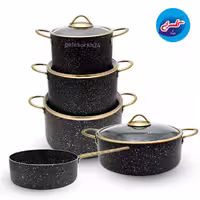 سرویس قابلمه 9پارچه مورا مشکی