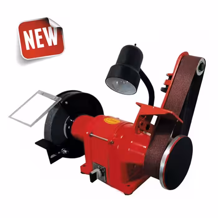 ماشین سنگ و  سنباده نواری چراغ دار 700 وات مدل GD 200/BDS محک