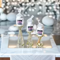 جا شمعی 3 تایی💥سه عدد شمع هدیه💥