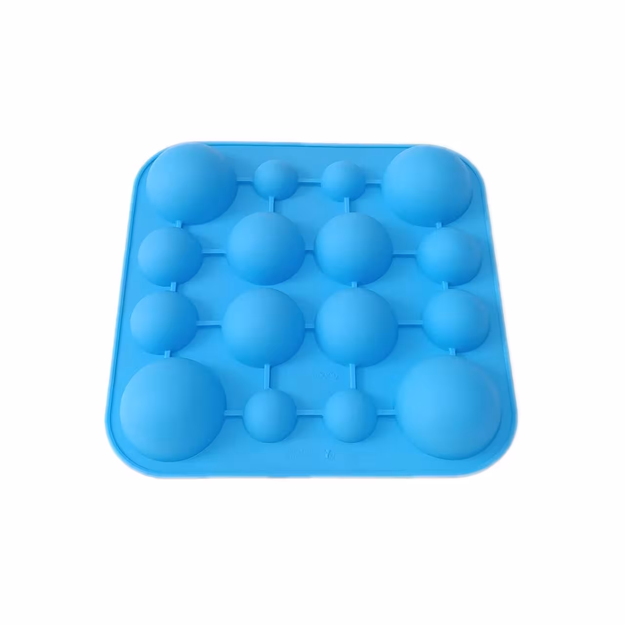 قالب سیلیکونی نیم کره 16 خانه