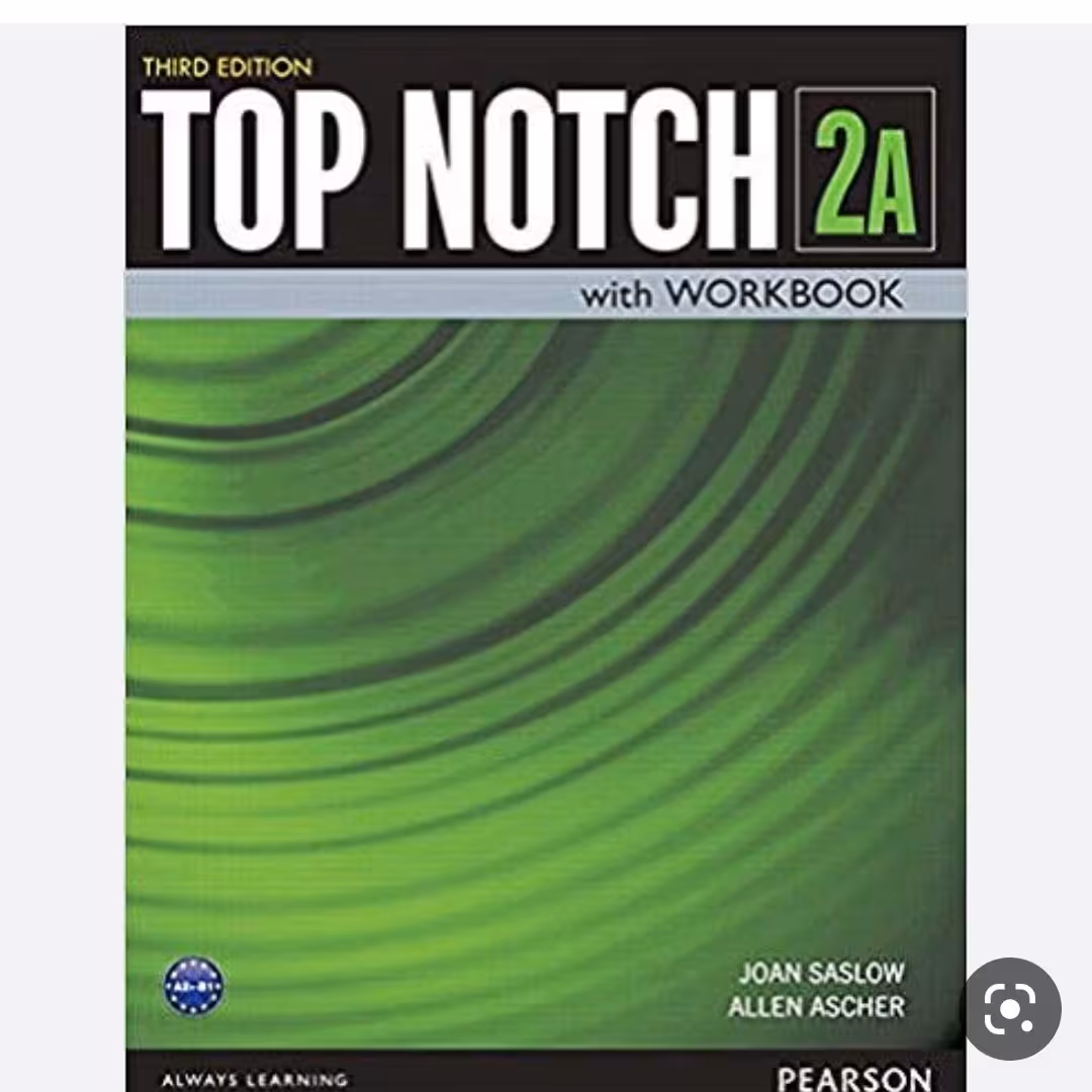کتاب تاپ ناچ 2A ویرایش سوم top notch 2A third edition 