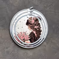 ست 3تایی دمکنی مخمل مهسا - طرح 100