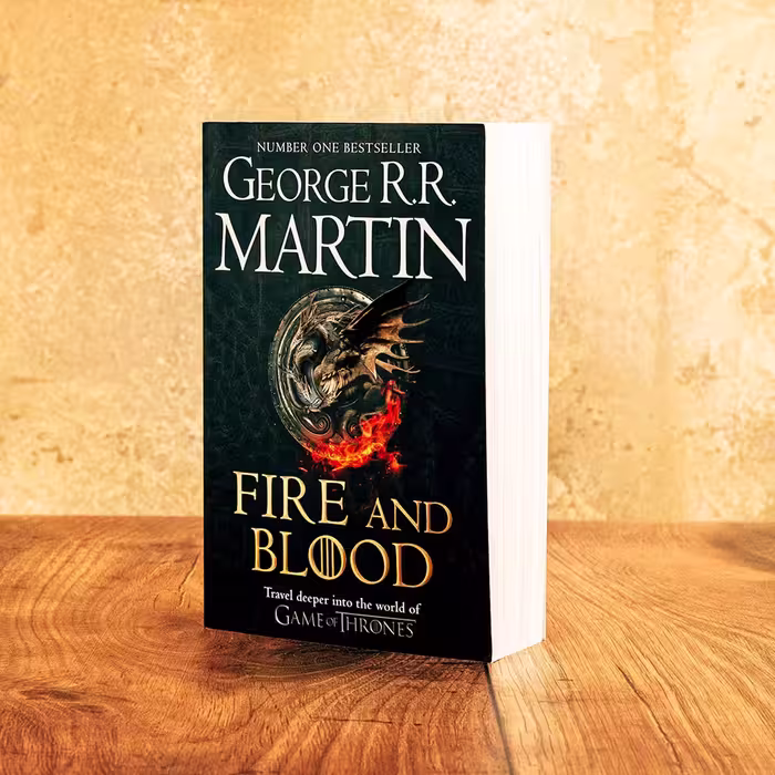 کتاب Fire and Blood اثر Martin and George R.R انتشارات Harper Collins