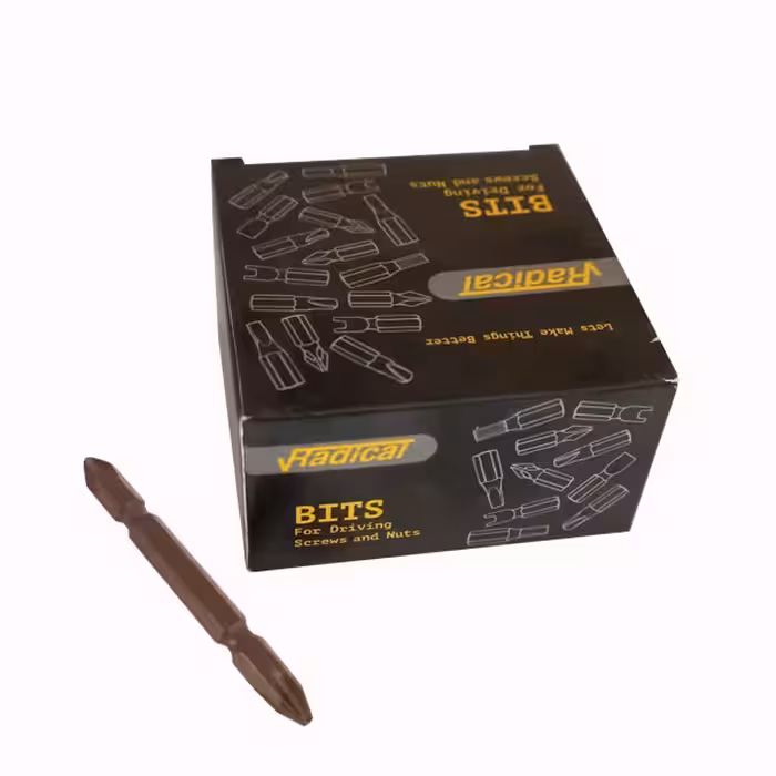 سری پیچ گوشتی دو سر چهار سو مدل PH2_50 بسته 50 عددی