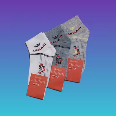 جوراب مچی مردانه کد 044 مجموعه 6 عددی