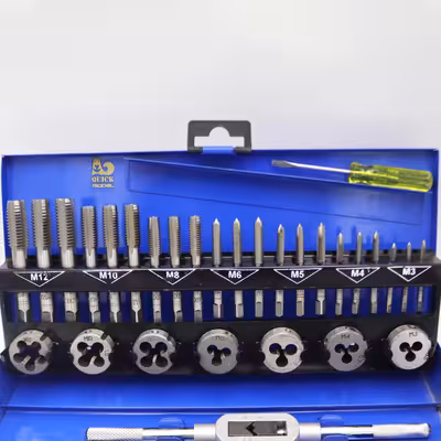 حدیده و قلاویز مدل کوییک کد YP-MT-032 مجموعه 33 عددی