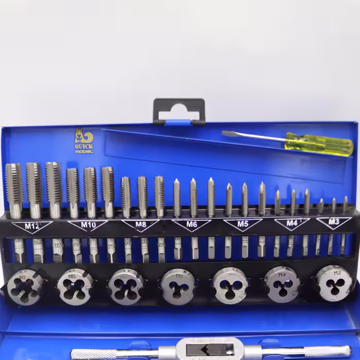 حدیده و قلاویز مدل کوییک کد YP-MT-032 مجموعه 33 عددی