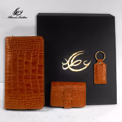 ست هدیه چرم عطارد مدل A36