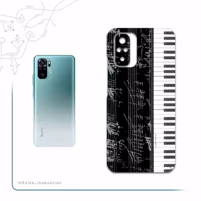 برچسب پوششی ماهوت مدل Piano-Instrument مناسب برای گوشی موبایل شیائومی Redmi Note 10s