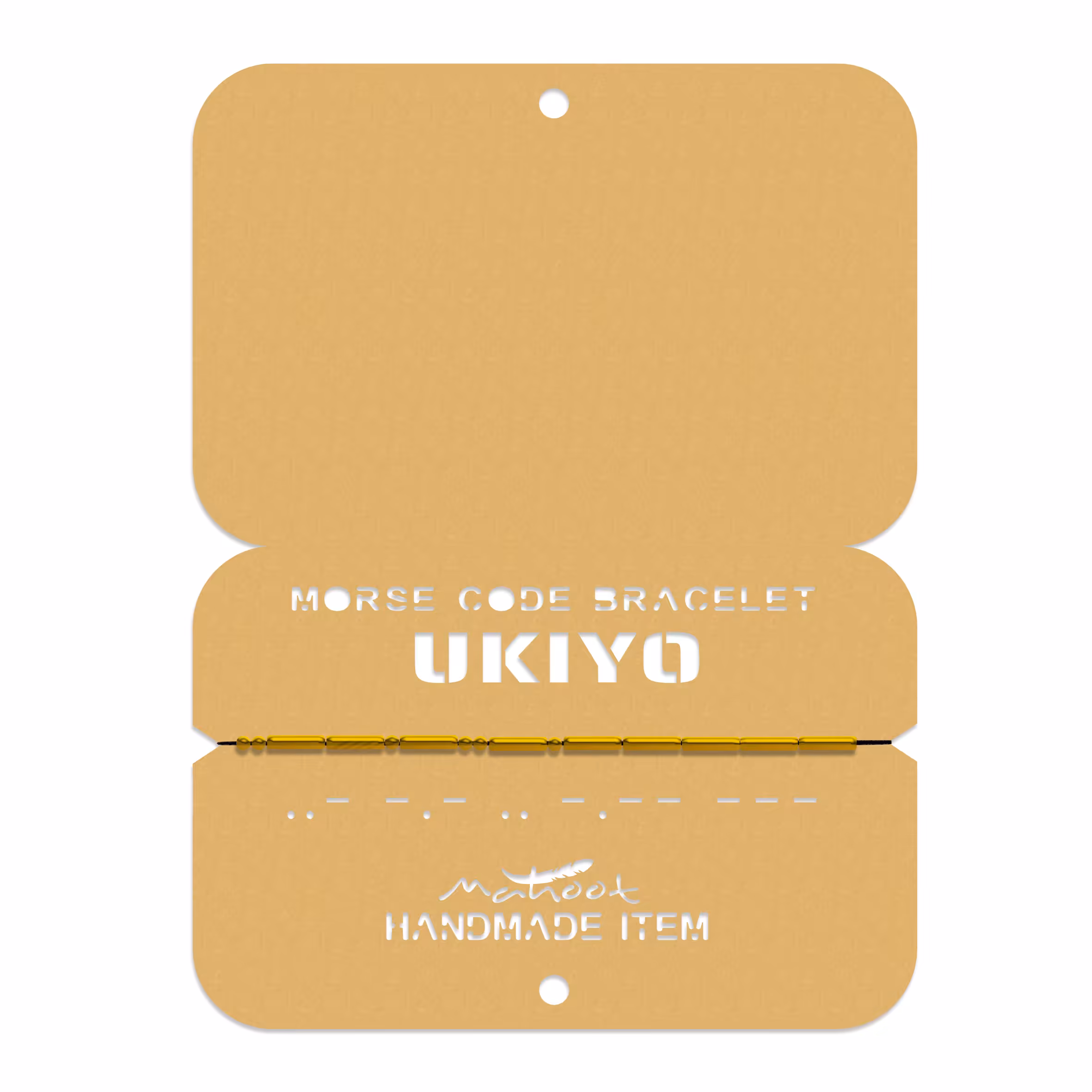 دستبند ماهوت مدل مورس کد UKIYO - G