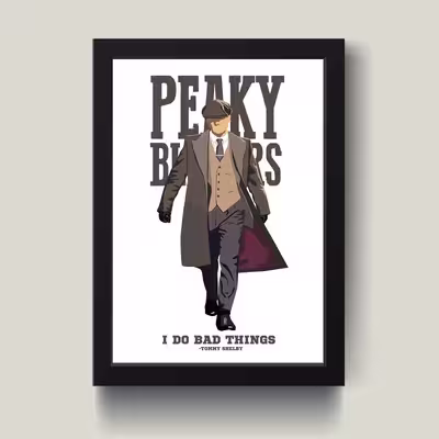 تابلو مدل پیکی بلایندرز Peaky blinders کد G11-14