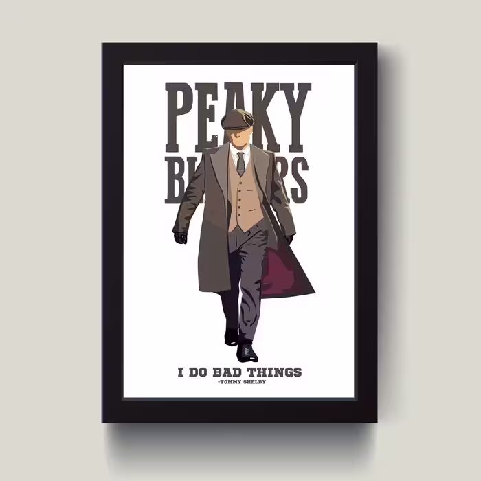 تابلو مدل پیکی بلایندرز Peaky blinders کد G11-14