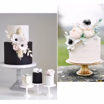 قالب فوندانت بهگز مدل گل شقایق مجموعه 3 عددی