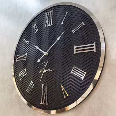 ساعت دیواری اِلِنسی مدل Mountain کد 60c