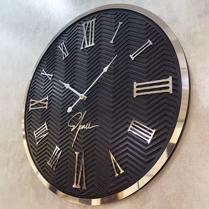 ساعت دیواری اِلِنسی مدل Mountain کد 60c