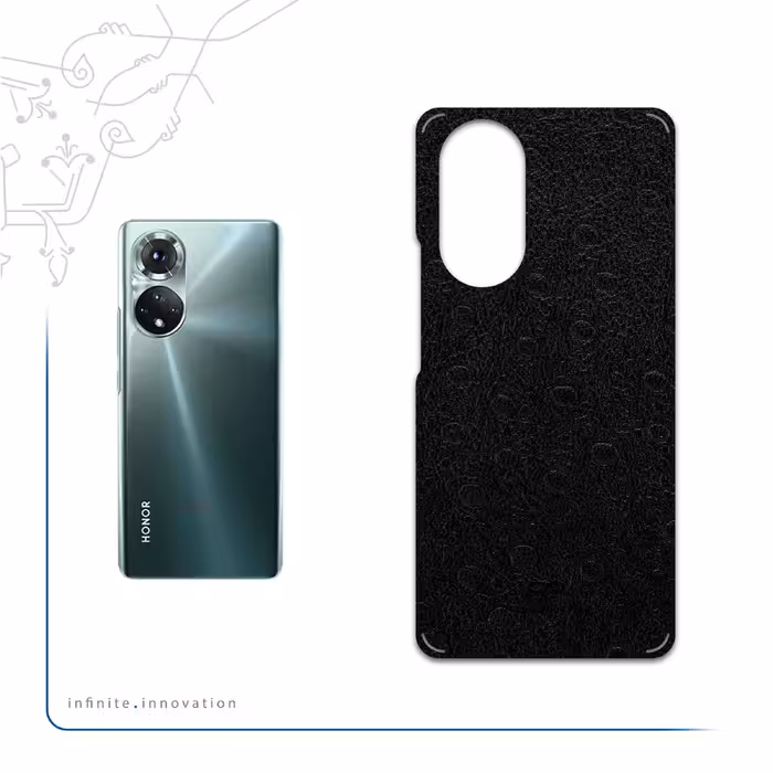 برچسب پوششی ماهوت مدل Ostrich-Leather مناسب برای گوشی موبایل آنر 50