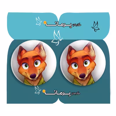 پیکسل پرمانه طرح زوتوپیا کد pm2n.32091 مجموعه 2 عددی