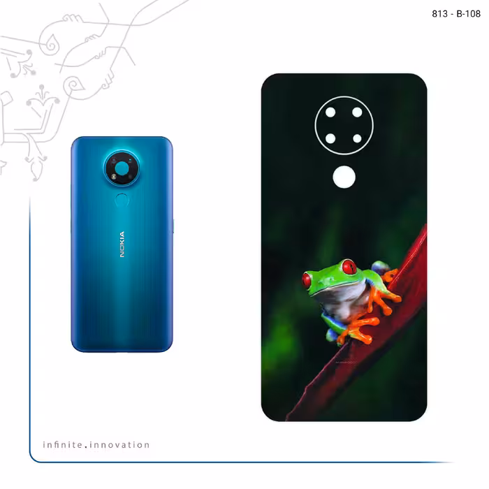 برچسب پوششی ماهوت مدل Frog مناسب برای گوشی موبایل نوکیا 3.4