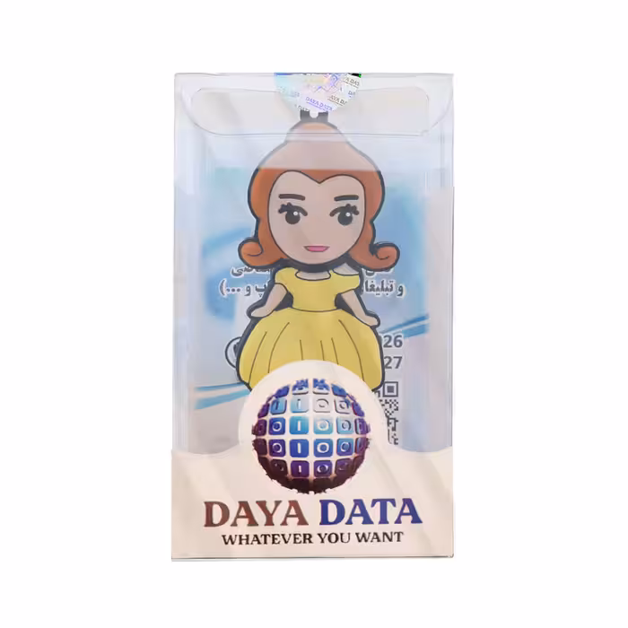 فلش مموری دایا دیتا طرح Belle مدل PC1089 ظرفیت 16 گیگابایت