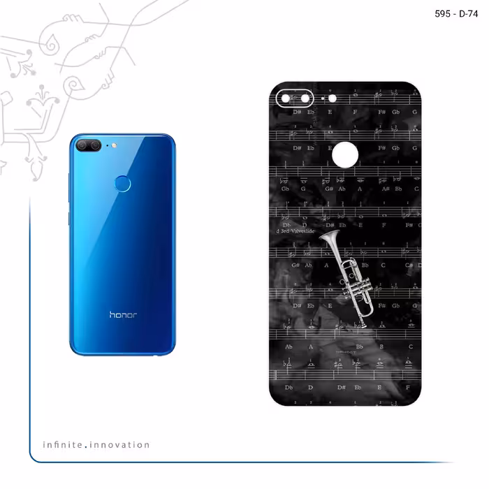 برچسب پوششی ماهوت مدل Trumpet مناسب برای گوشی موبایل آنر 9 Lite