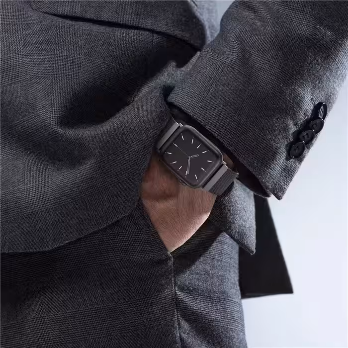 بند کروکودیل مدل C-Milanese مناسب برای اپل واچ سری 6 38 / 40 میلی متری