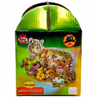 پازل 40 تکه کینگ مدل فانتزی طرح ببر