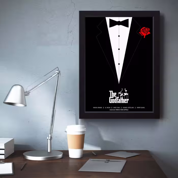 تابلو مدل پدرخوانده Godfather کد S0127-b