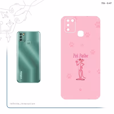 برچسب پوششی ماهوت مدل The Pink Panther مناسب برای گوشی موبایل اینفینیکس Smart 6 X657B